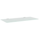 Vidaxl brise - vue pour urinoir mural 90x40 cm verre tremp�