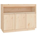 Vidaxl buffet 104, 5x34x80 cm bois massif de pin