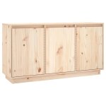 Vidaxl buffet 111x34x60 cm bois massif de pin