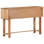 Vidaxl buffet 115x35x75 cm bois d'acacia massif