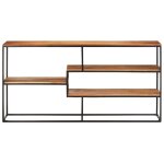 Vidaxl buffet 150x30x75 cm bois d'acacia solide