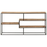 Vidaxl buffet 150x30x75 cm bois de manguier brut Vidaxl buffet 150x30x75 cm bois de manguier brut