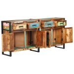 Vidaxl buffet 172x35x80 cm bois de récupération massif Vidaxl buffet 172x35x80 cm bois de récupération massif