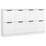 Vidaxl buffets 2 pcs blanc 60x30x70 cm bois d'ingénierie Vidaxl buffets 2 pcs blanc 60x30x70 cm bois d'ingénierie