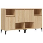 Vidaxl buffets 2 pcs ch�ne sonoma 60x35x70 cm bois d'ing�nierie