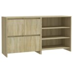Vidaxl buffets 2 pcs ch�ne sonoma bois d'ing�nierie