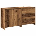 Vidaxl buffet 2 pcs vieux bois bois d'ing�nierie