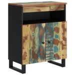 Vidaxl buffet avec 2 portes 60x33x75 cm bois massif de rcupration