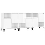 Vidaxl buffets 3 pcs blanc brillant 60x35x70 cm bois d'ingénierie Vidaxl buffets 3 pcs blanc brillant 60x35x70 cm bois d'ingénierie
