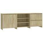 Vidaxl buffets 3 pcs ch�ne sonoma bois d'ing�nierie