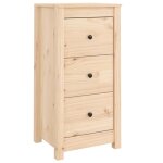 Vidaxl buffet 40x35x80 cm bois massif de pin