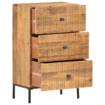 Vidaxl buffet 45x30x75 cm bois de manguier massif Vidaxl buffet 45x30x75 cm bois de manguier massif