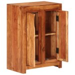 Vidaxl buffet 55x33x75 cm bois massif d'acacia