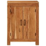 Vidaxl buffet 55x35x75 cm bois massif d'acacia