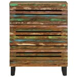 Vidaxl buffet 60x34x75 cm bois d'acacia massif