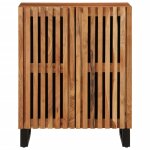 Vidaxl buffet 60x34x75 cm bois d'acacia massif