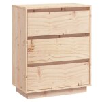 Vidaxl buffet 60x34x75 cm bois massif de pin Vidaxl buffet 60x34x75 cm bois massif de pin