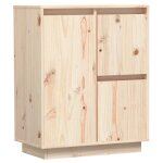 Vidaxl buffet 60x34x75 cm bois massif de pin Vidaxl buffet 60x34x75 cm bois massif de pin