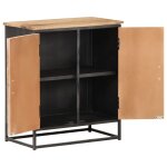Vidaxl buffet 60x35x70 cm bois d'acacia massif