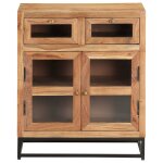 Vidaxl buffet 60x35x70 cm bois d'acacia massif Vidaxl buffet 60x35x70 cm bois d'acacia massif