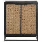 Vidaxl buffet 60x35x70 cm bois de manguier massif