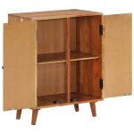 Vidaxl buffet 60x35x74 cm bois massif d'acacia