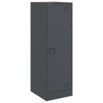 Vidaxl buffet anthracite 34, 5x39x107 cm acier