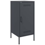 Vidaxl buffet anthracite 36x39x79 cm acier