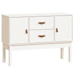 Vidaxl buffet blanc 110x40x78 cm bois massif de pin Vidaxl buffet blanc 110x40x78 cm bois massif de pin