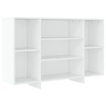 Vidaxl buffet blanc 120x30x75 cm bois d'ingénierie Vidaxl buffet blanc 120x30x75 cm bois d'ingénierie