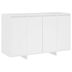 Vidaxl buffet blanc 120x41x75 cm bois d'ingénierie Vidaxl buffet blanc 120x41x75 cm bois d'ingénierie
