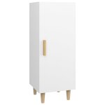 Vidaxl buffet blanc 34, 5x34x90 cm bois d'ingénierie Vidaxl buffet blanc 34, 5x34x90 cm bois d'ingénierie