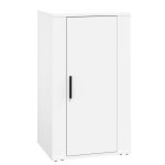 Vidaxl buffet blanc 40x33x70 cm bois d'ingénierie Vidaxl buffet blanc 40x33x70 cm bois d'ingénierie