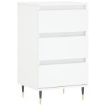Vidaxl buffet blanc 40x35x70 cm bois d?ingnierie