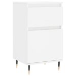 Vidaxl buffet blanc 40x35x70 cm bois d?ing�nierie