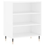 Vidaxl buffet blanc 57x35x70 cm bois d?ing�nierie