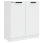 Vidaxl buffet blanc 60x30x70 cm bois d'ing�nierie
