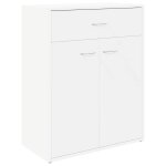 Vidaxl buffet blanc 60x30x75 cm bois d'ing�nierie
