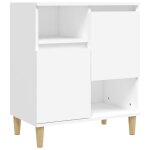 Vidaxl buffet blanc 60x35x70 cm bois d'ing�nierie