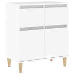 Vidaxl buffet blanc 60x35x70 cm bois d'ingénierie Vidaxl buffet blanc 60x35x70 cm bois d'ingénierie