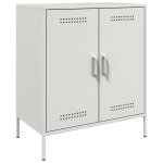 Vidaxl buffet blanc 68x39x79 cm acier Vidaxl buffet blanc 68x39x79 cm acier
