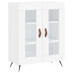 Vidaxl buffet blanc 69, 5x34x90 cm bois d'ing�nierie