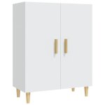 Vidaxl buffet blanc 70x34x90 cm bois d'ing�nierie