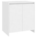 Vidaxl buffet blanc 70x41x75 cm bois d'ing�nierie