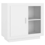 Vidaxl buffet blanc 80x40x75 cm