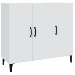 Vidaxl buffet blanc 90x34x80 cm bois d'ingénierie Vidaxl buffet blanc 90x34x80 cm bois d'ingénierie