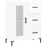Vidaxl buffet blanc brillant 69, 5x34x90 cm bois d'ingénierie Vidaxl buffet blanc brillant 69, 5x34x90 cm bois d'ingénierie