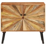 Vidaxl buffet bois de manguier massif 85x30x75 cm