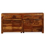 Vidaxl buffet bois massif 160x35x75 cm Vidaxl buffet bois massif 160x35x75 cm