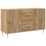 Vidaxl buffet ch�ne artisanal 100x36x60 cm bois d'ing�nierie
